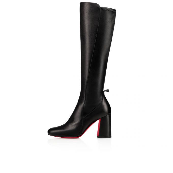 Christian Louboutin Kronobotte 085 85 Calf Boots Ženske Čizme Crne | RS-21421