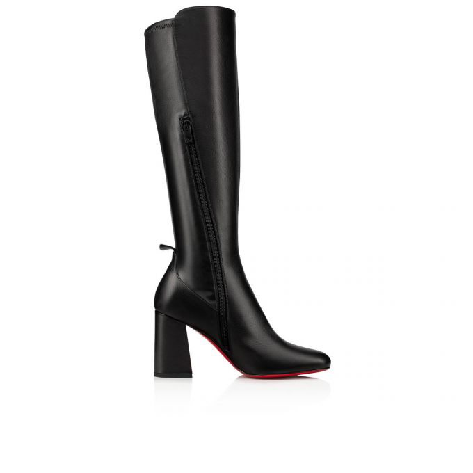 Christian Louboutin Kronobotte 085 85 Calf Boots Ženske Čizme Crne | RS-21421