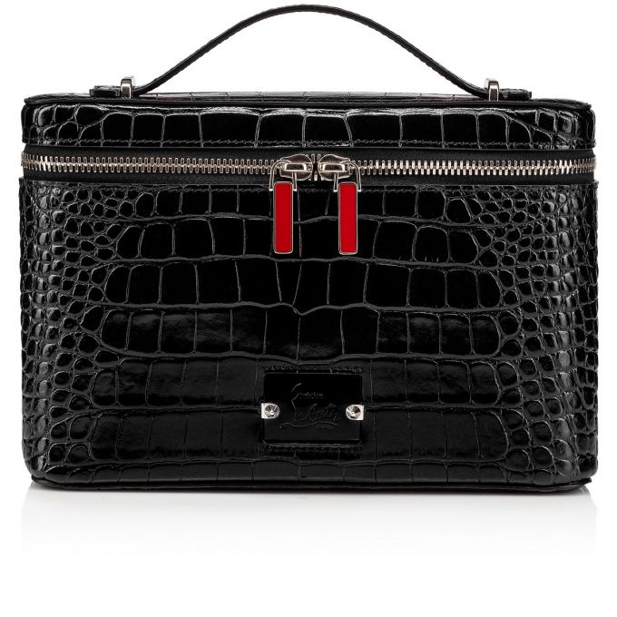 Christian Louboutin Kypipouch Creative Koža Messenger Bags Muške Messenger Bags Crne | RS-59547