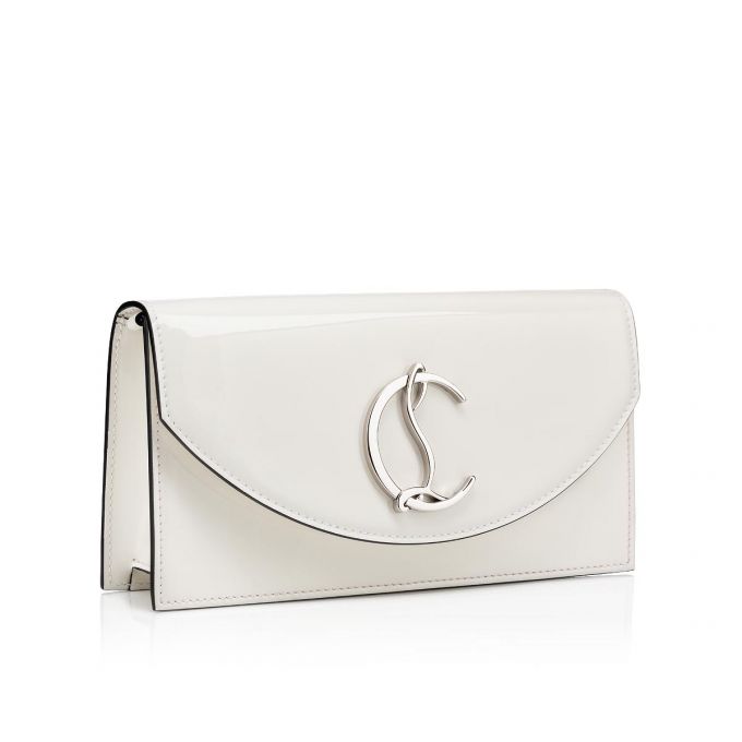 Christian Louboutin Loubi54 Classic Koža Cross Body Bags Ženske Cross Body Bags Bijele Srebrne | RS-37879