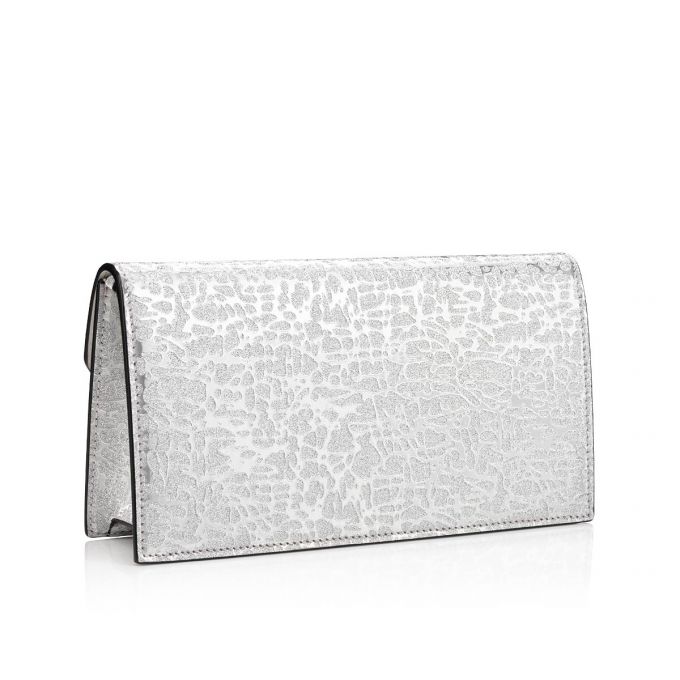 Christian Louboutin Loubi54 Creative Koža Evening Bags Ženske Evening Bags Srebrne | RS-59269