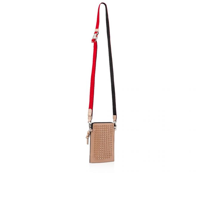 Christian Louboutin Loubilab Classic Koža Pouches Muške Pouches Smeđe | RS-27005