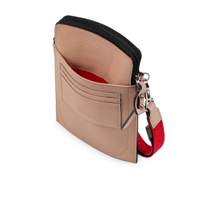 Christian Louboutin Loubilab Classic Koža Pouches Muške Pouches Smeđe | RS-27005