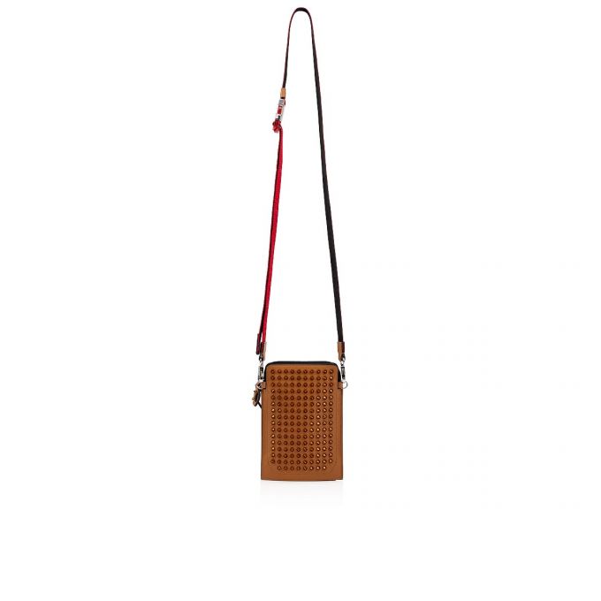 Christian Louboutin Loubilab Classic Koža Pouches Muške Pouches Smeđe | RS-43041