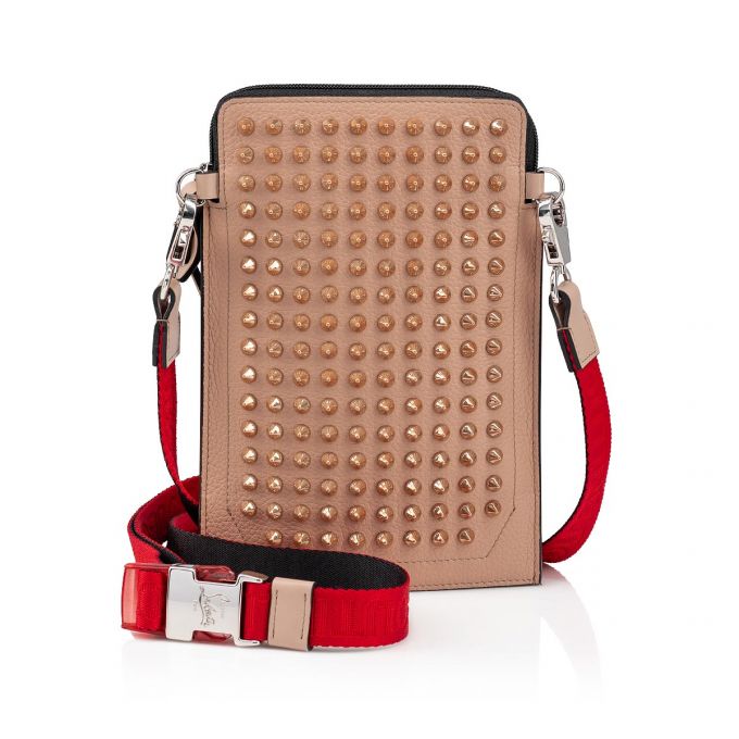 Christian Louboutin Loubilab Classic Koža Pouches Muške Pouches Smeđe | RS-91830