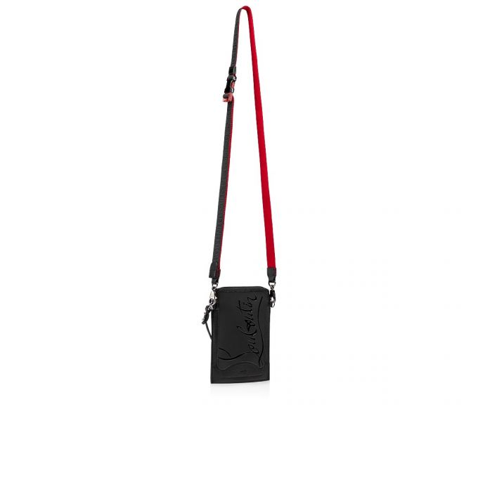 Christian Louboutin Loubilab Gomme Messenger Bags Muške Messenger Bags Crne | RS-86081