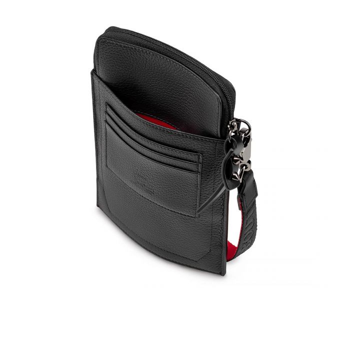 Christian Louboutin Loubilab Gomme Messenger Bags Muške Messenger Bags Crne | RS-86081