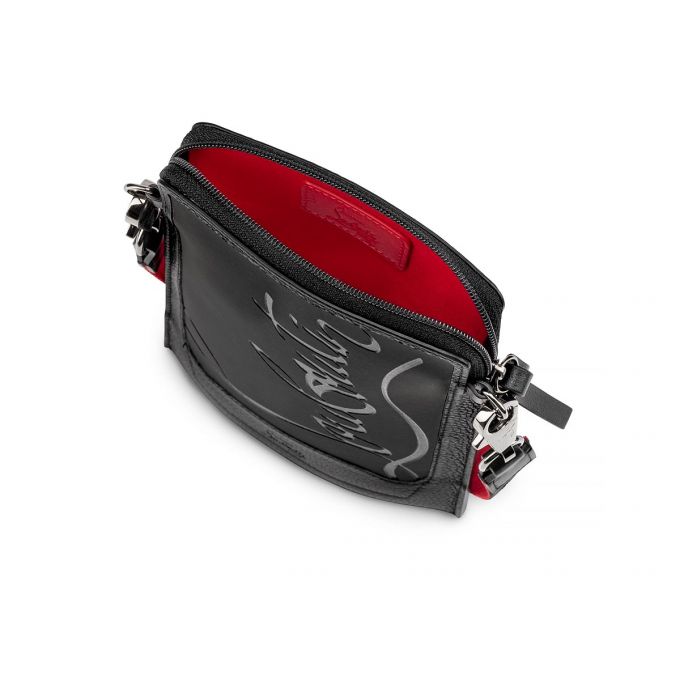 Christian Louboutin Loubilab Gomme Messenger Bags Muške Messenger Bags Crne | RS-86081