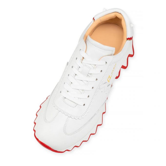 Christian Louboutin Loubishark Calf Sneakers Ženske Patike Bijele | RS-96193