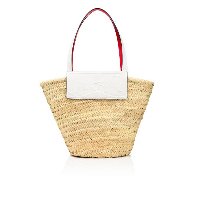 Christian Louboutin Loubishore Creative Fabric Basket Ženske Basket Bijele | RS-73462