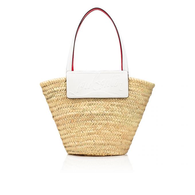 Christian Louboutin Loubishore Creative Fabric Basket Ženske Basket Bijele | RS-73462