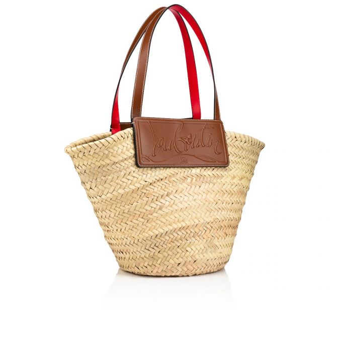 Christian Louboutin Loubishore Creative Fabric Basket Ženske Basket Bež Smeđe | RS-95643