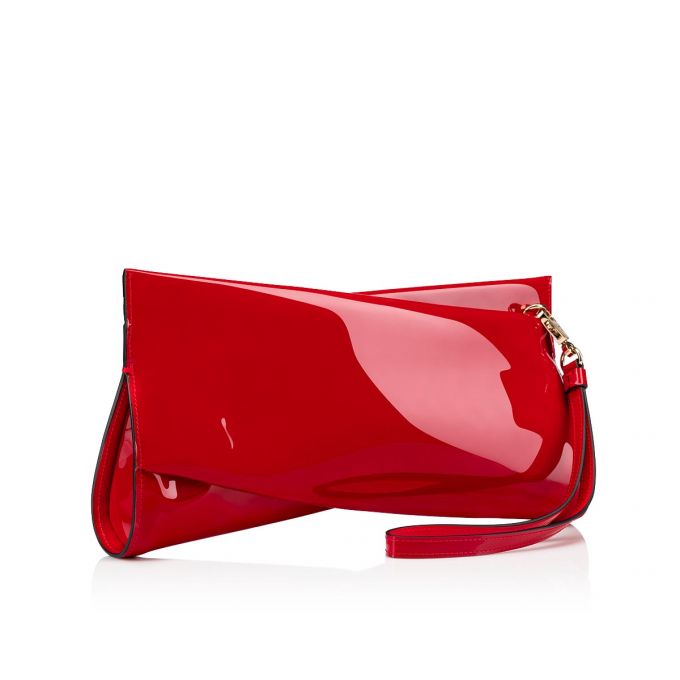 Christian Louboutin Loubitwist Clutch Classic Koža Pouches Ženske Pouches Crvene | RS-03428