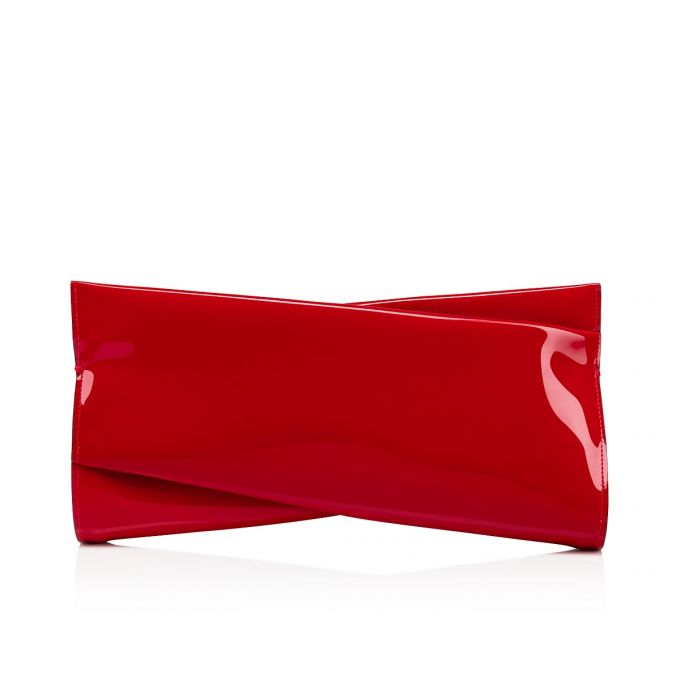 Christian Louboutin Loubitwist Clutch Classic Koža Pouches Ženske Pouches Crvene | RS-03428