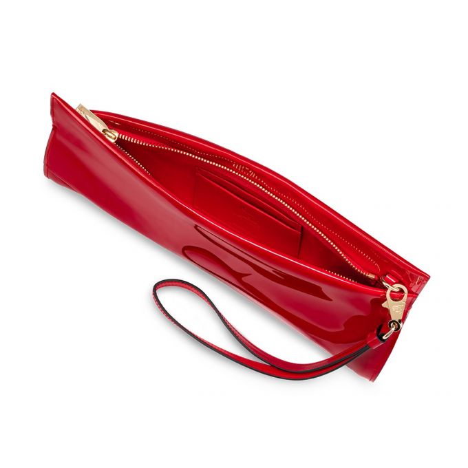 Christian Louboutin Loubitwist Clutch Classic Koža Pouches Ženske Pouches Crvene | RS-03428