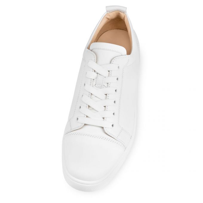 Christian Louboutin Louis Junior 000 Calf Sneakers Muške Patike Bijele | RS-83624