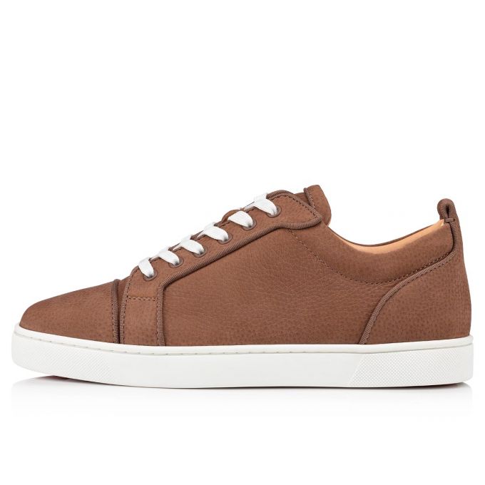 Christian Louboutin Louis Junior Orlato Calf Sneakers Muške Patike Smeđe | RS-54578