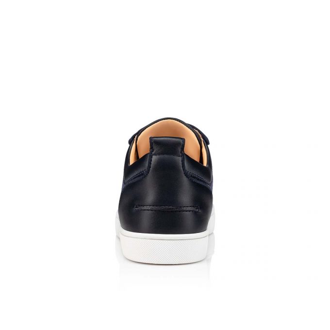 Christian Louboutin Louis Junior Orlato Cotton Sneakers Muške Patike Plave | RS-83045