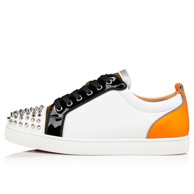 Christian Louboutin Louis Junior Spikes Orlato Creative Fabric Sneakers Muške Patike Visebojne | RS-62688