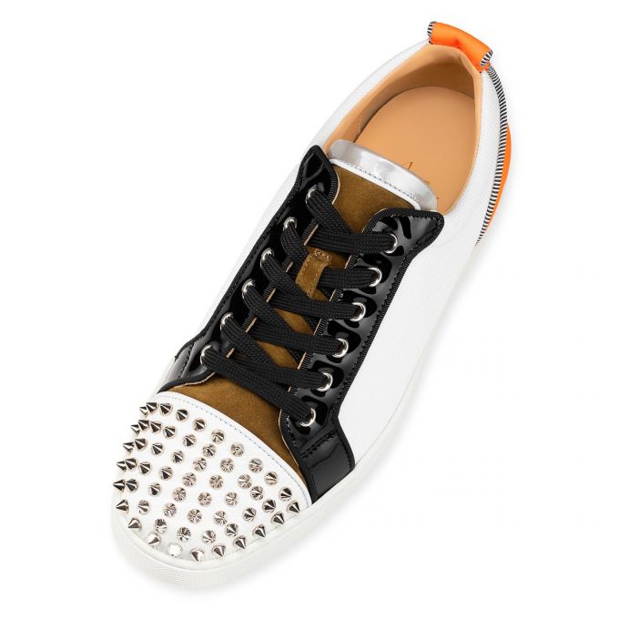 Christian Louboutin Louis Junior Spikes Orlato Creative Fabric Sneakers Muške Patike Visebojne | RS-62688