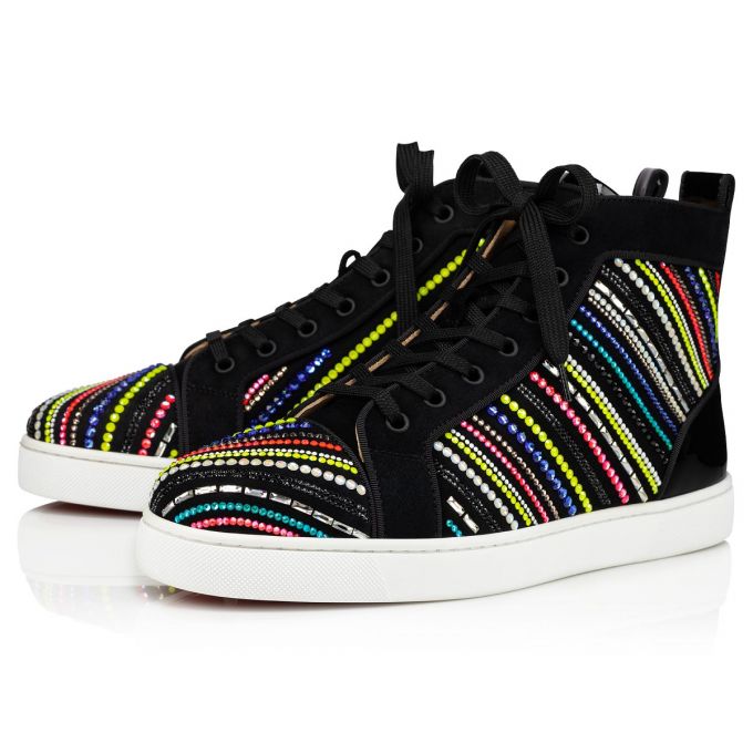 Christian Louboutin Louis Rays Sneakers Muške Patike Crne Visebojne | RS-42334