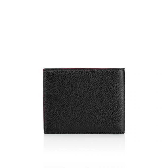 Christian Louboutin M Coolcard Classic Koža Wallets Muške Novčanici Crvene Crne | RS-14847