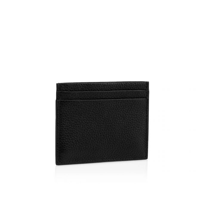 Christian Louboutin M Kios Classic Koža Card Holder Muške Card Holder Crvene Crne | RS-91303