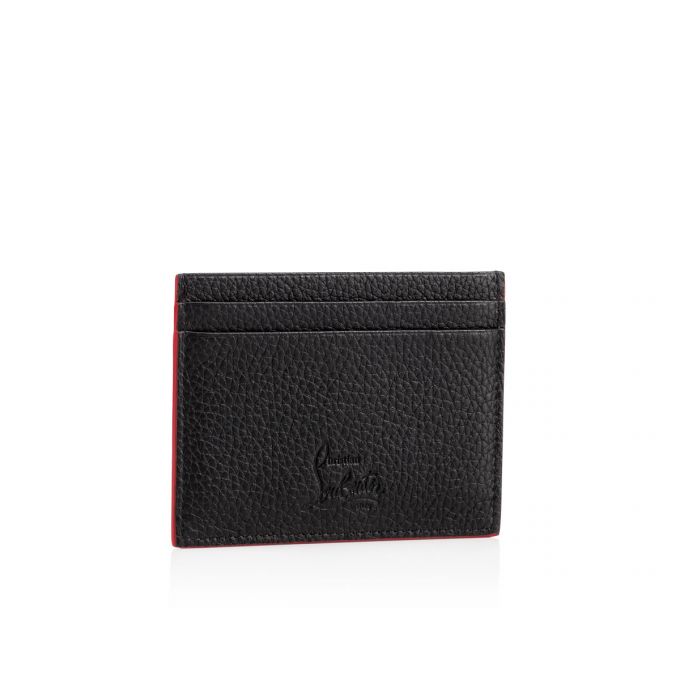 Christian Louboutin M Kios Creative Koža Card Holder Ženske Card Holder Crne | RS-13024