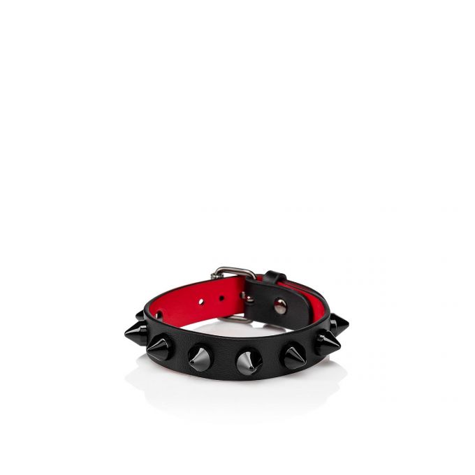 Christian Louboutin M Loubilink Bracelet Bracelets Muške Bracelets Crvene Crne | RS-88824