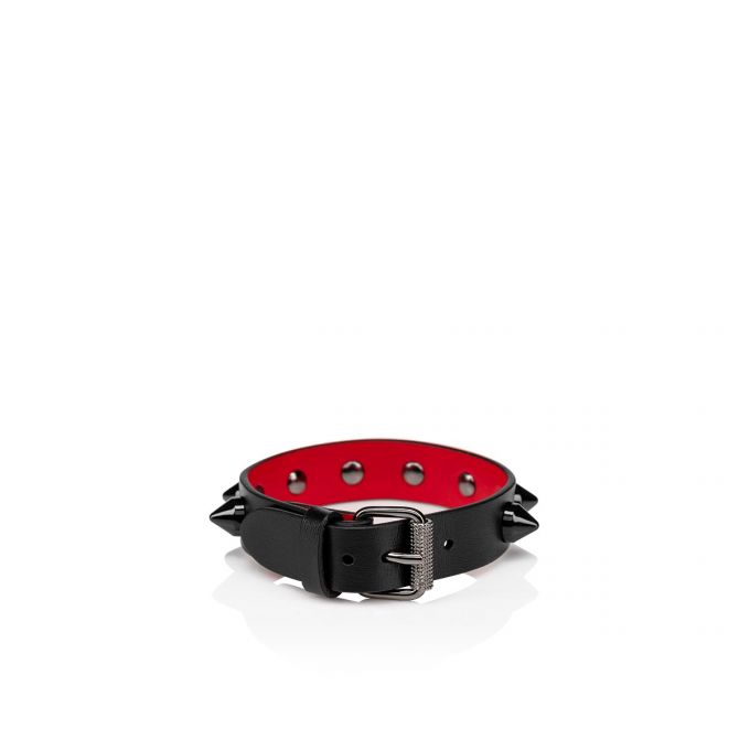 Christian Louboutin M Loubilink Bracelet Bracelets Muške Bracelets Crvene Crne | RS-88824