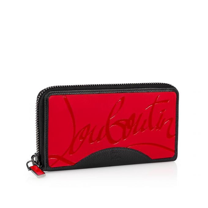 Christian Louboutin M Panettone Wal Classic Koža Wallets Muške Novčanici Crvene Crne | RS-32820