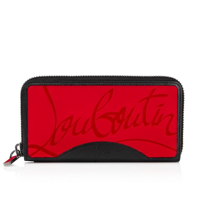 Christian Louboutin M Panettone Wal Classic Koža Wallets Muške Novčanici Crvene Crne | RS-32820