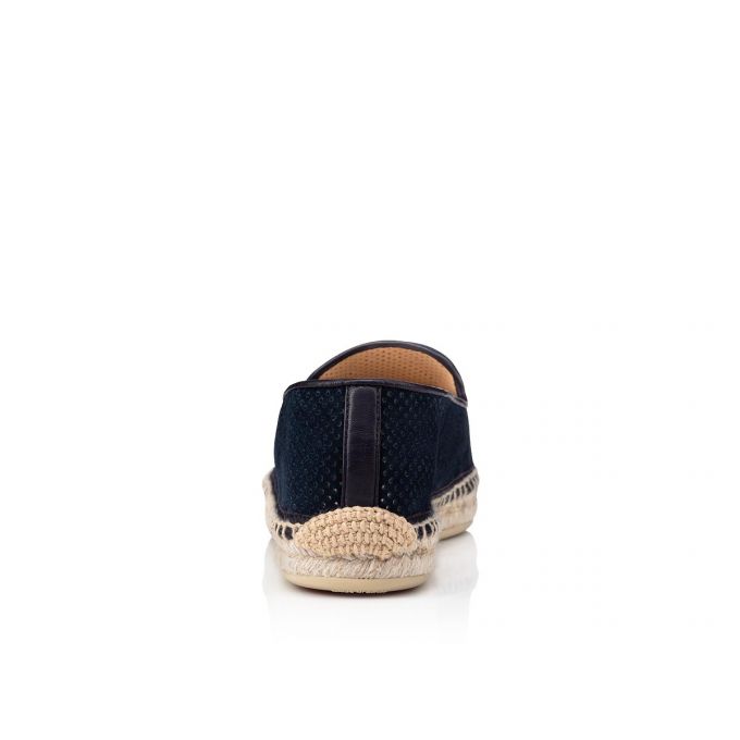 Christian Louboutin Nanou Orlato Veau Velours Espadrilles Ženske Espadrilles Plave | RS-15577