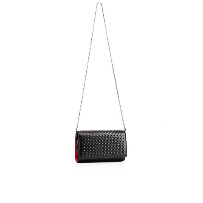 Christian Louboutin Paloma Clutch Classic Koža Pouches Ženske Pouches Crne | RS-78030