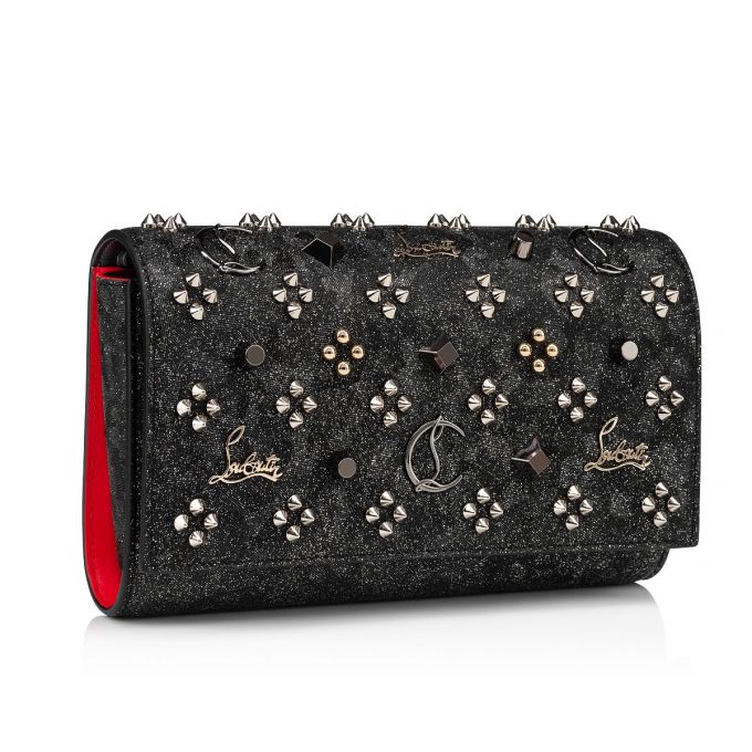 Christian Louboutin Paloma Clutch Creative Koža Evening Bags Ženske Evening Bags Crne Visebojne | RS-11835