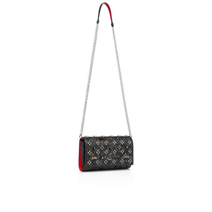 Christian Louboutin Paloma Clutch Creative Koža Evening Bags Ženske Evening Bags Crne Visebojne | RS-11835