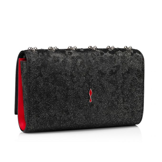 Christian Louboutin Paloma Clutch Creative Koža Evening Bags Ženske Evening Bags Crne Visebojne | RS-11835