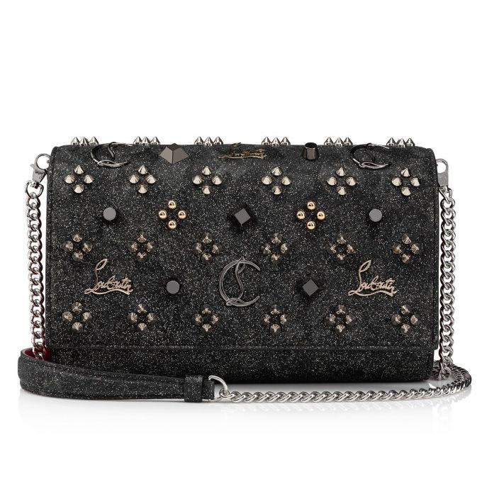 Christian Louboutin Paloma Clutch Creative Koža Evening Bags Ženske Evening Bags Crne Visebojne | RS-11835