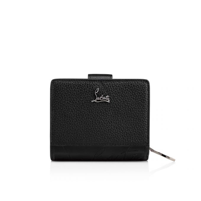 Christian Louboutin Paloma Mini Wll Classic Koža Wallets Ženske Novčanici Crne | RS-25389