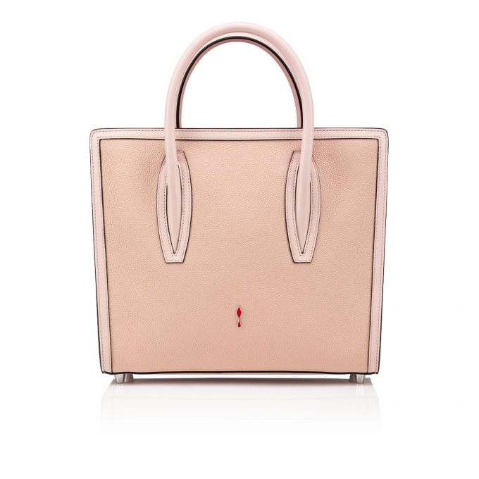 Christian Louboutin Paloma S Medium Classic Koža Top Handles Ženske Top Handles Roze Zlatne Bijele | RS-63207