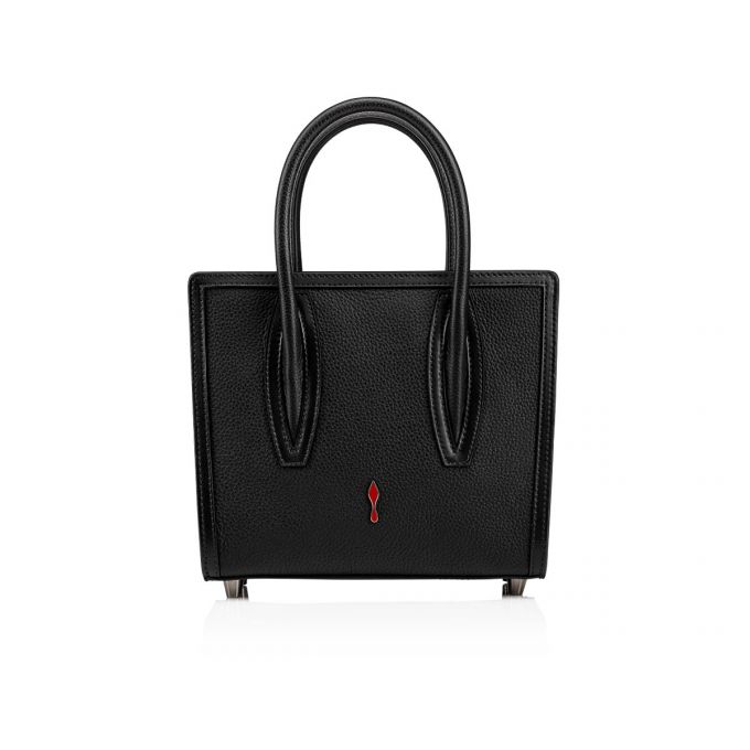 Christian Louboutin Paloma S Mini Classic Koža Top Handles Ženske Top Handles Crne | RS-53540