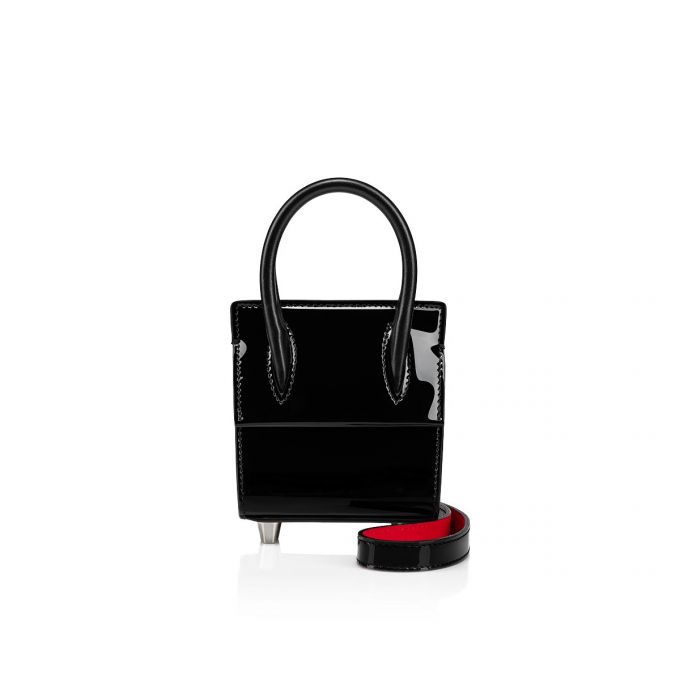 Christian Louboutin Paloma Top Handle Nano Classic Koža Top Handles Ženske Top Handles Crne | RS-17452