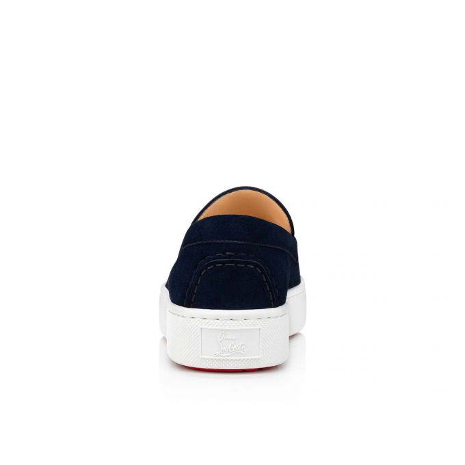 Christian Louboutin Paqueboat Calf Boat Shoes Muške Cipele Za Čamce Plave | RS-51822