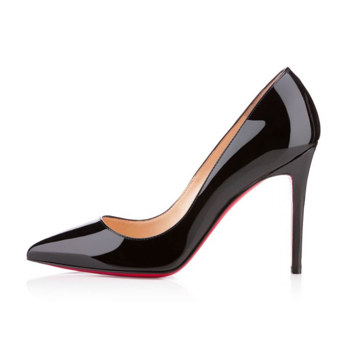 Christian Louboutin Pigalle 100 100 Patent Pumps Ženske Pumps Crne | RS-75752