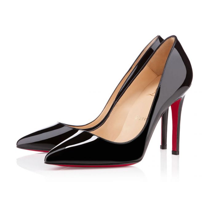 Christian Louboutin Pigalle 100 100 Patent Pumps Ženske Pumps Crne | RS-75752