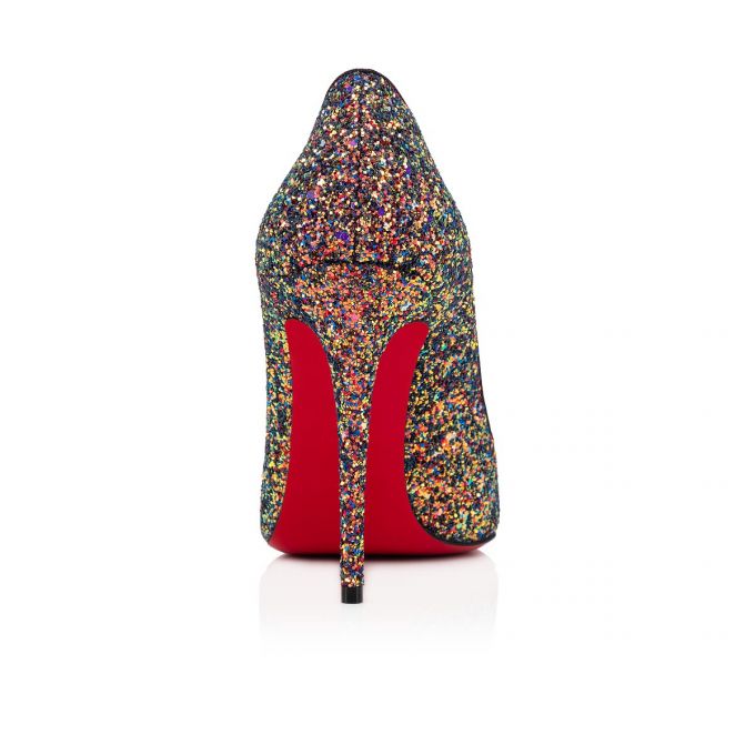 Christian Louboutin Pigalle Follies 100 Glitter Pumps Ženske Pumps Visebojne | RS-01274