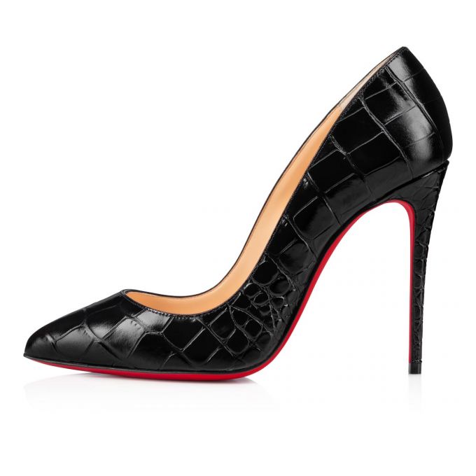 Christian Louboutin Pigalle Follies 100 Calf Pumps Ženske Pumps Crne | RS-59144