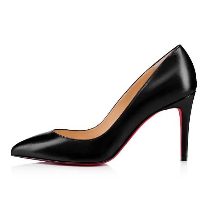 Christian Louboutin Pigalle Nappa Shiny 85 Lambskin Pumps Ženske Pumps Crne | RS-46864