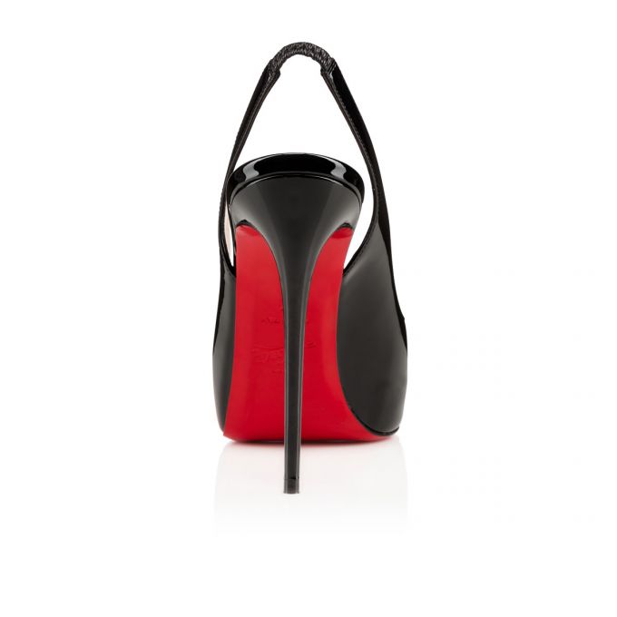 Christian Louboutin Private Number 120 120 Patent Platforms Ženske Platforms Crne Crvene | RS-16374