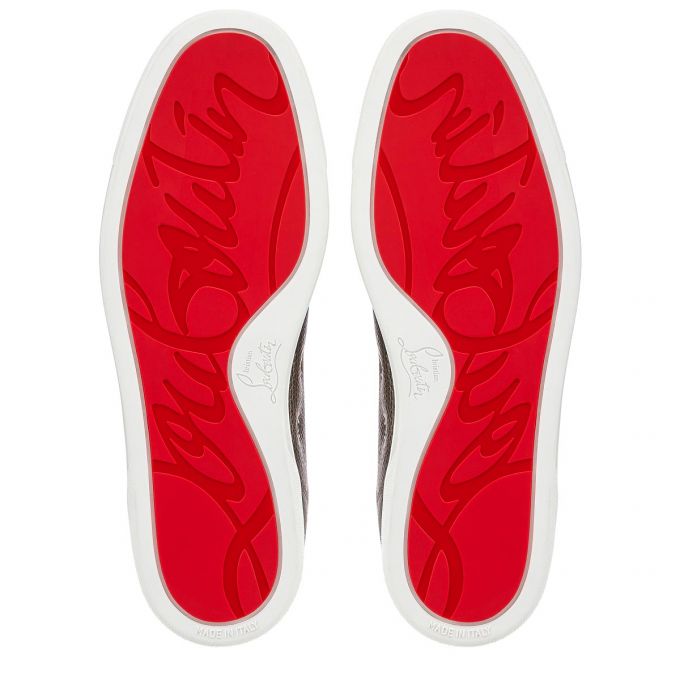 Christian Louboutin Rantulow 000 Alpino Calf Sneakers Muške Patike Čokoladne | RS-40846